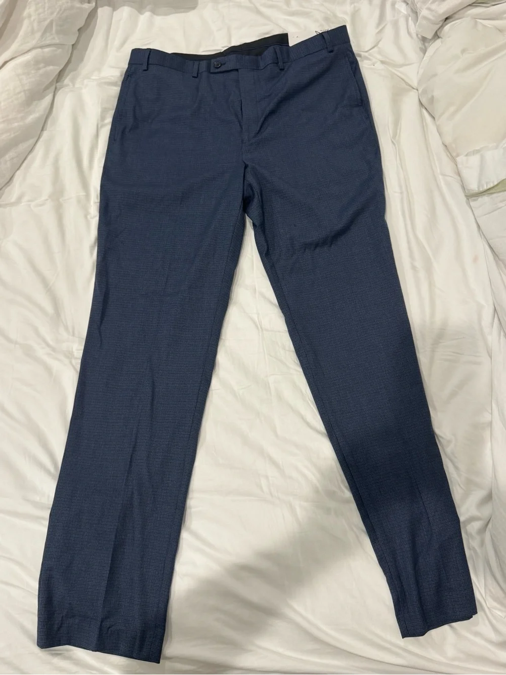NEW Ralph Lauren UltraFlex Dress Pants 38x34 Blue Classic Fit NWT